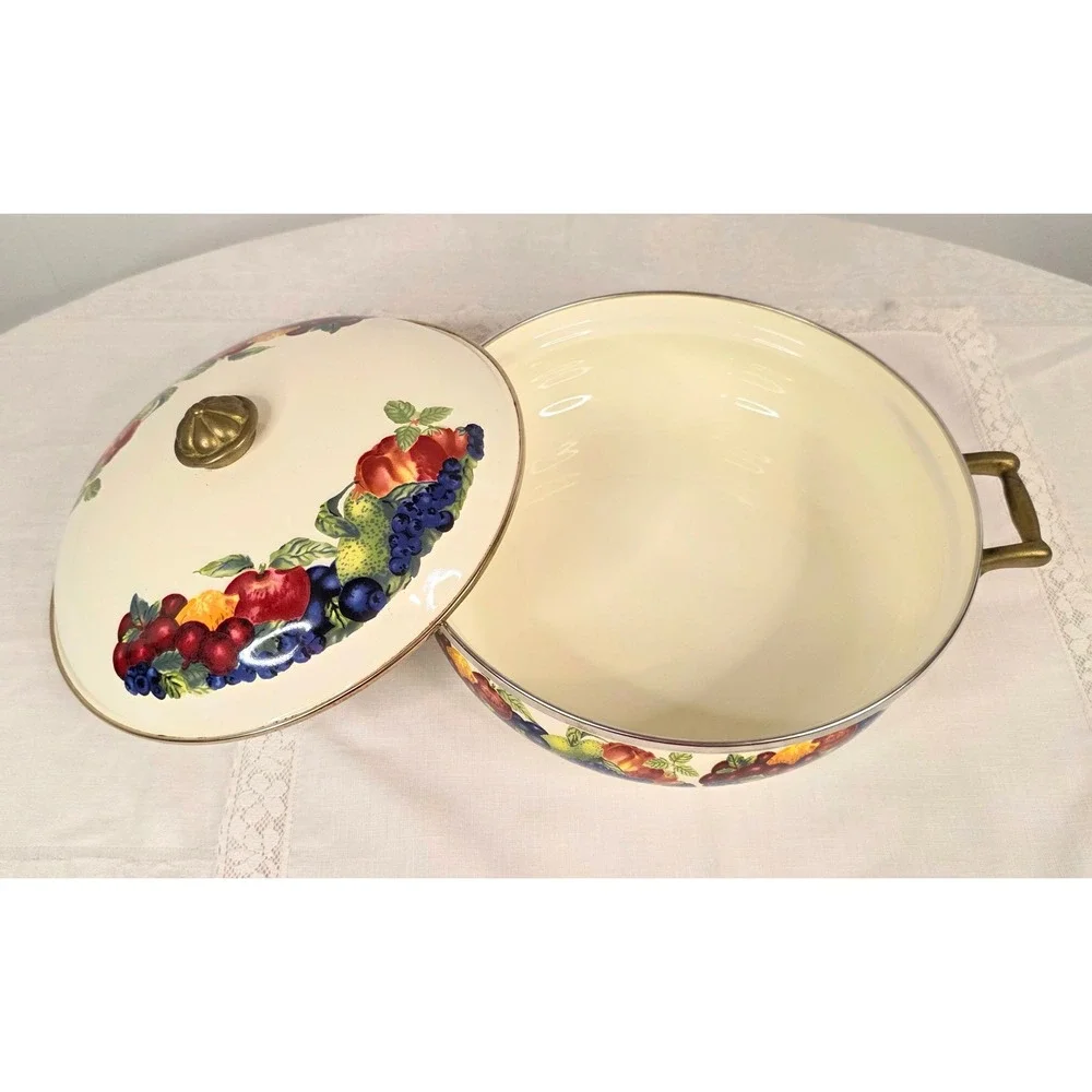 Lincoware enamelware dutch