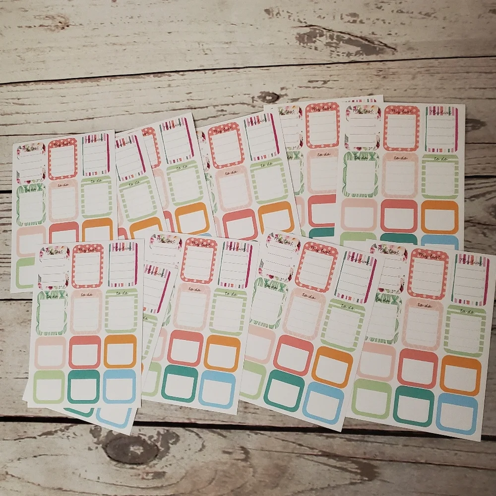 Planner stickers