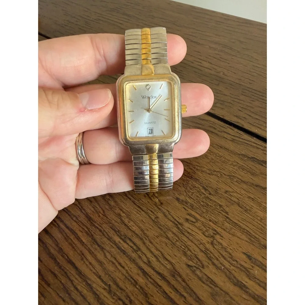 Westclox watch silver