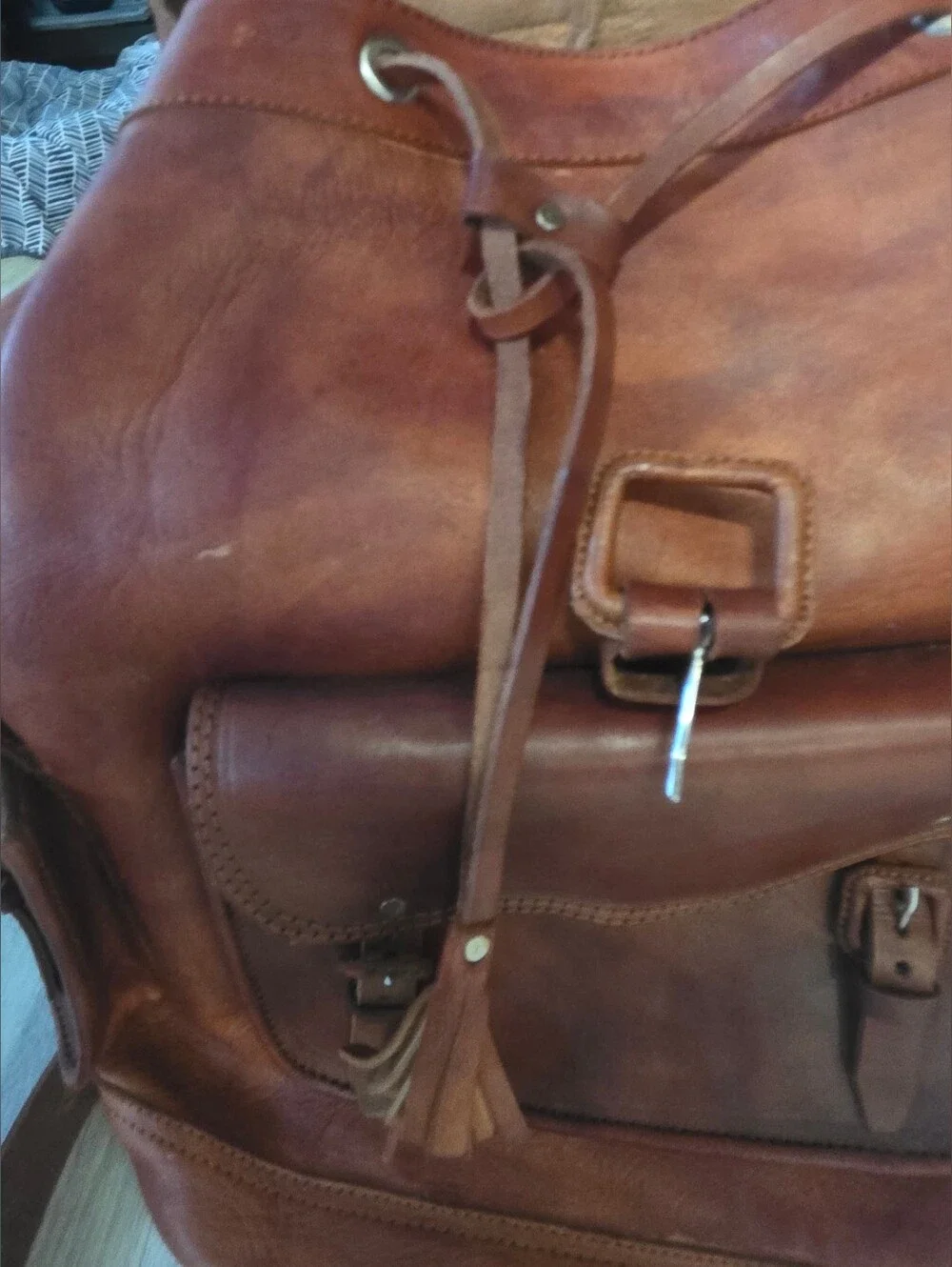 Mexican Leather bottom straps 24