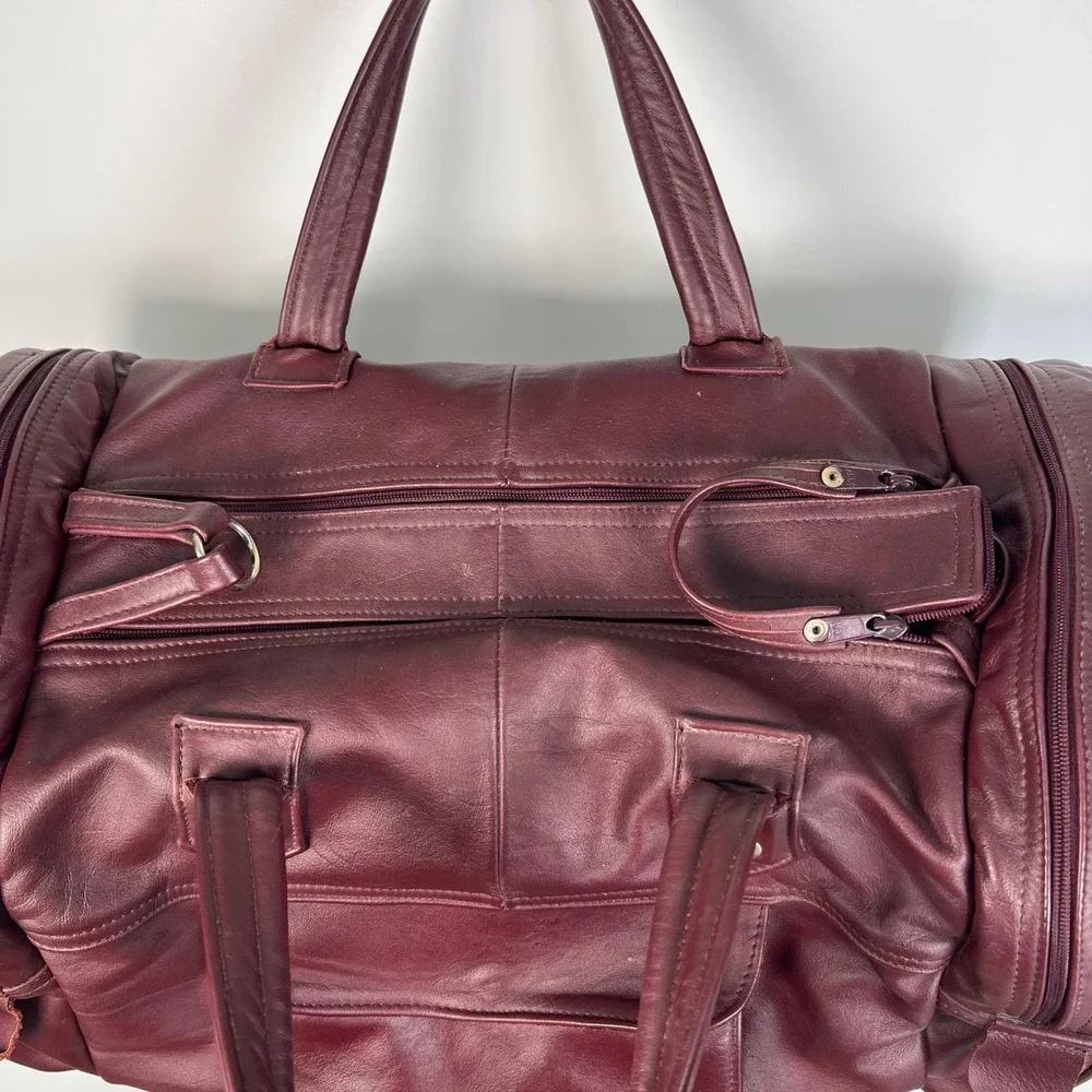 N/A vintage burgundy