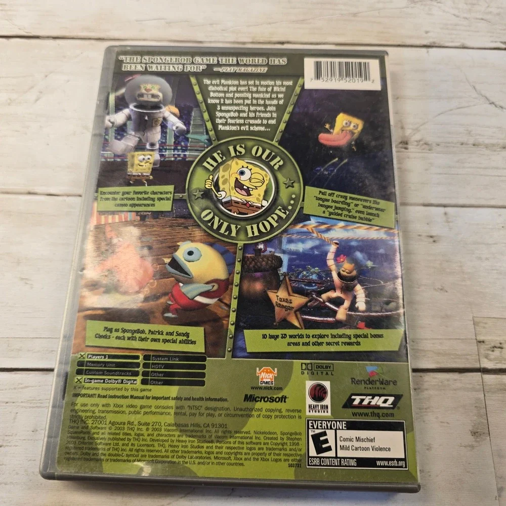 Microsoft spongebob squarepants