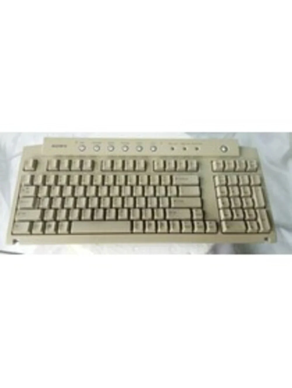 Sony VAIO PCVA-KB1P PS/2 Wired Keyboard Gray Vintage OEM Full Size