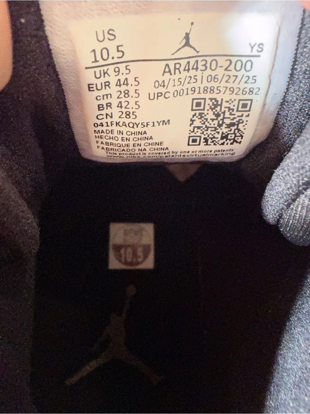 Jordan nike men