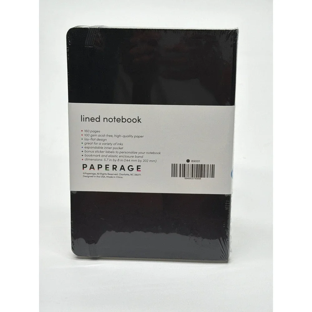 Paperage lined notebook