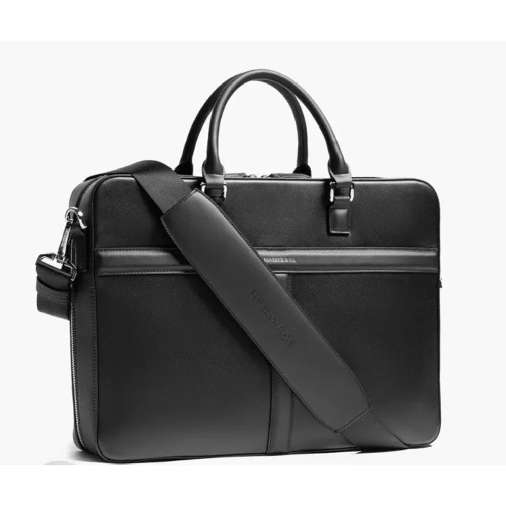 Maverick‎ & Co Delta Leather Briefcase