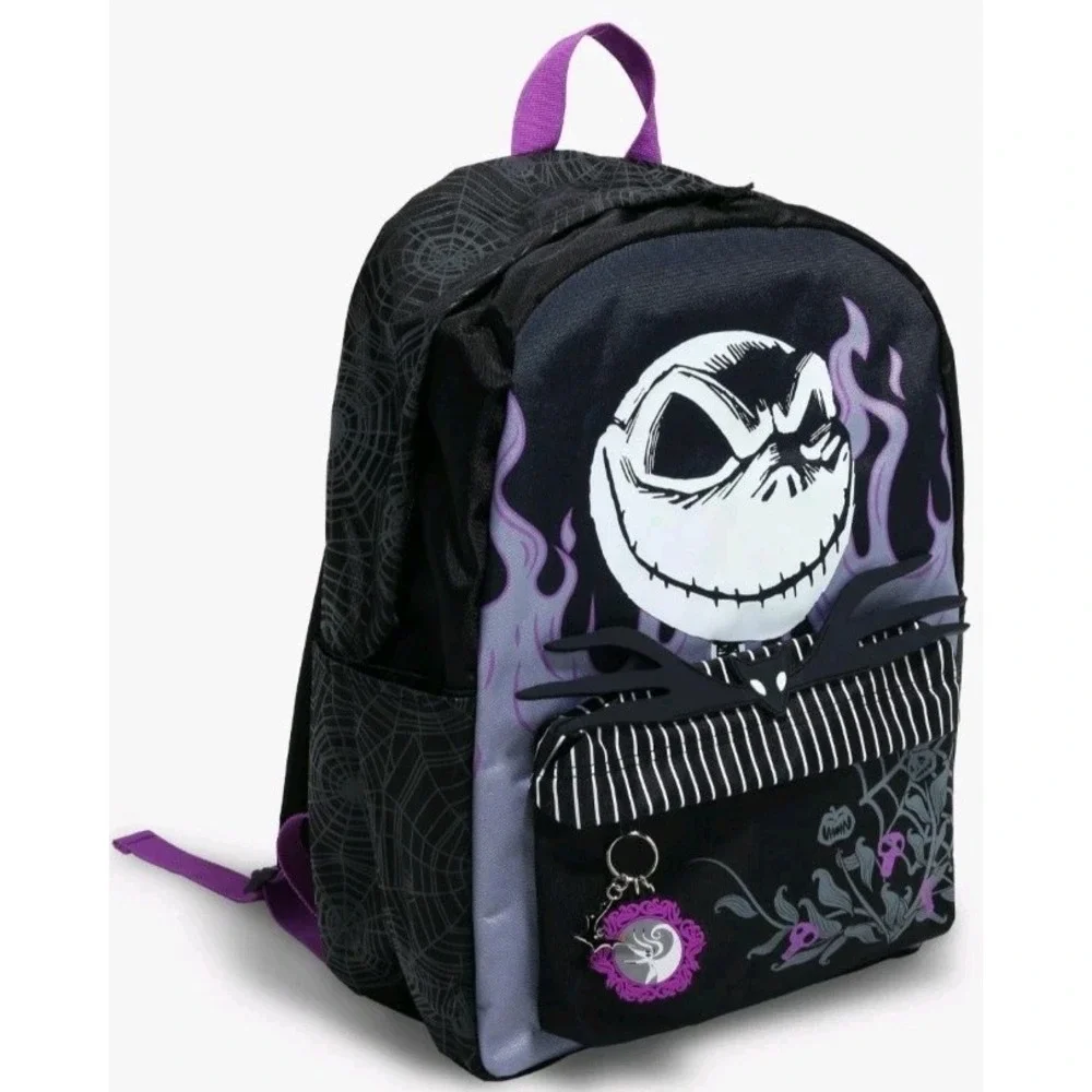 NEW The Nightmare Before Christmas Jack Skellington‎ Glow-In-The-Dark Backpack