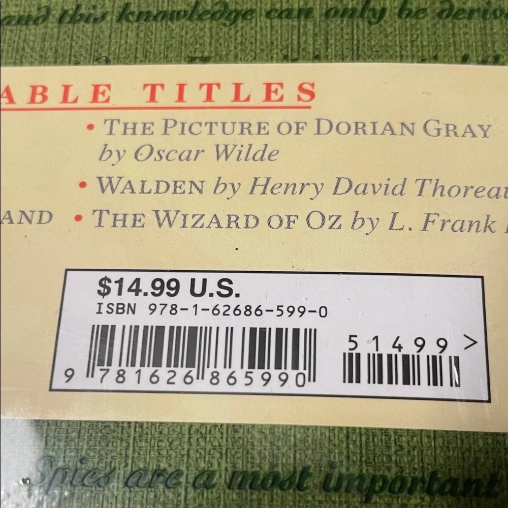 N/A themed hardcover