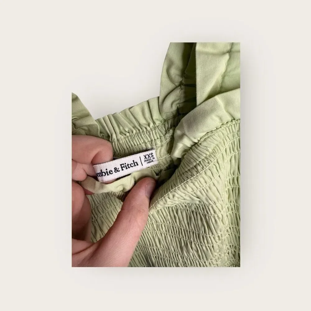 Abercrombie & Fitch boho flaws green