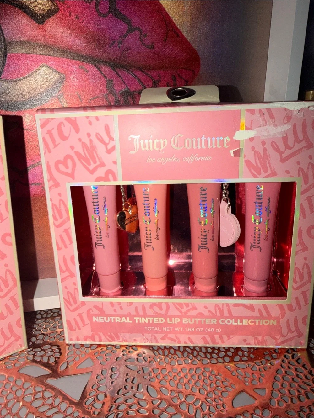 Juicy Couture bath accented