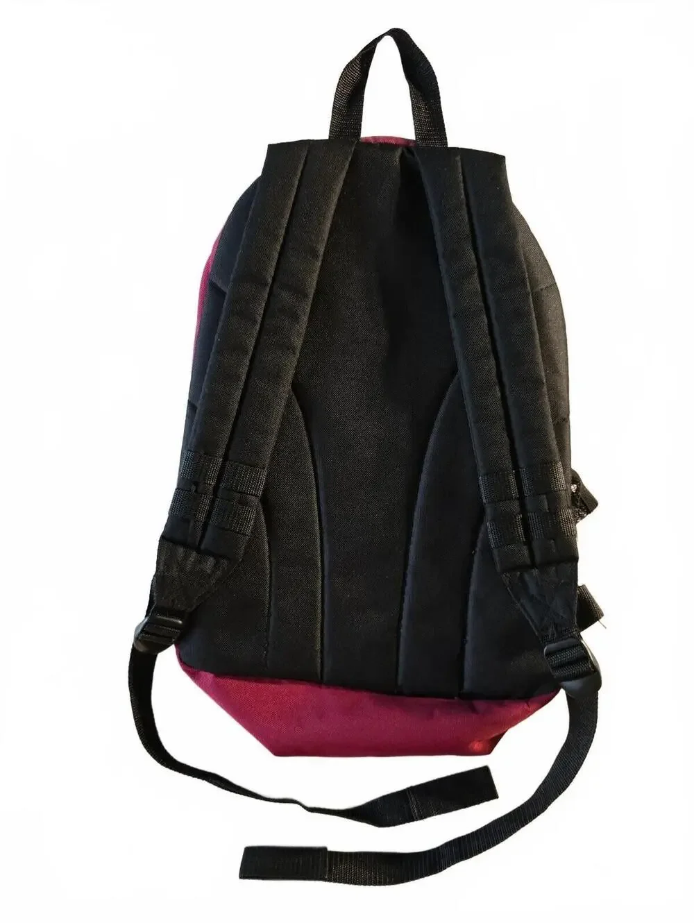 East West USA Burgundy Classic Backpack with Front Pocket