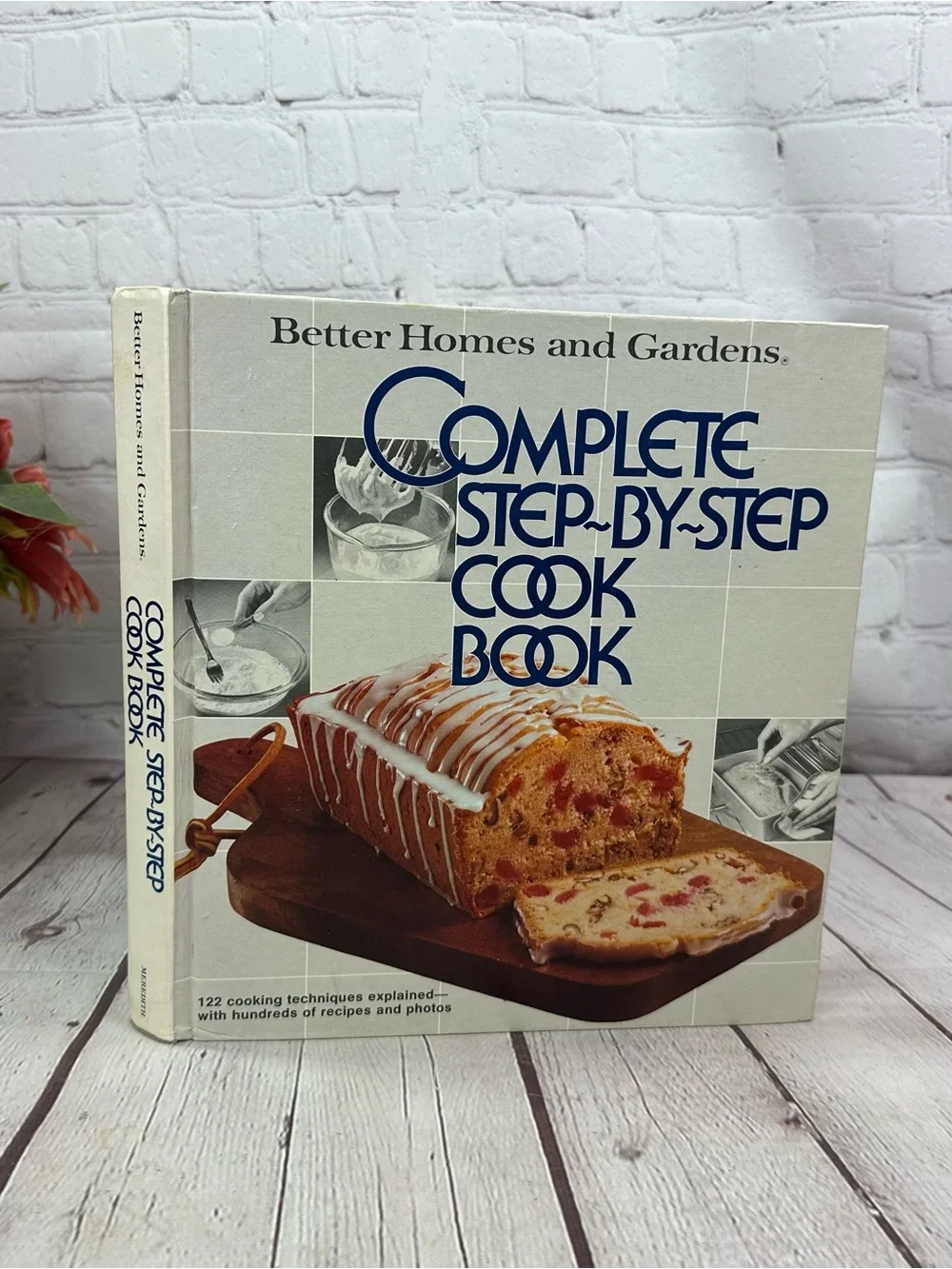 vtg 1981 Better Homes and Gardens Complete Step-By-Step Cook Book retro cottage