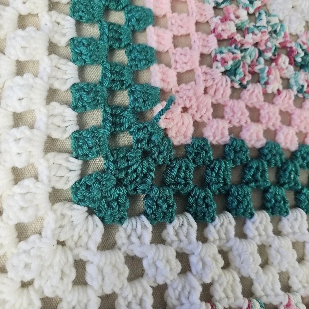 Handmade vintage afghan