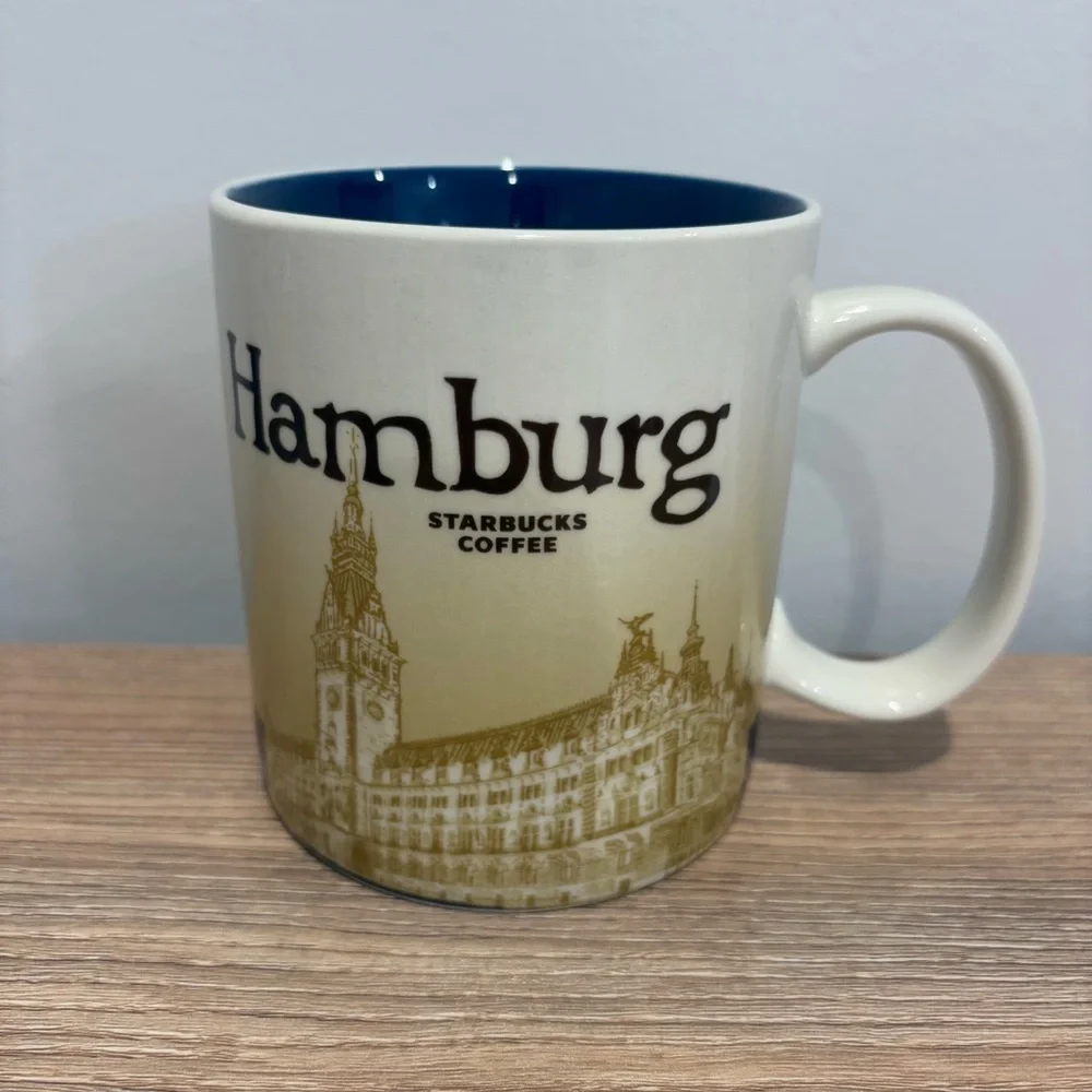 Starbucks HAMBURG Germany Global Icon City‎ Collector Series Mug 16 oz