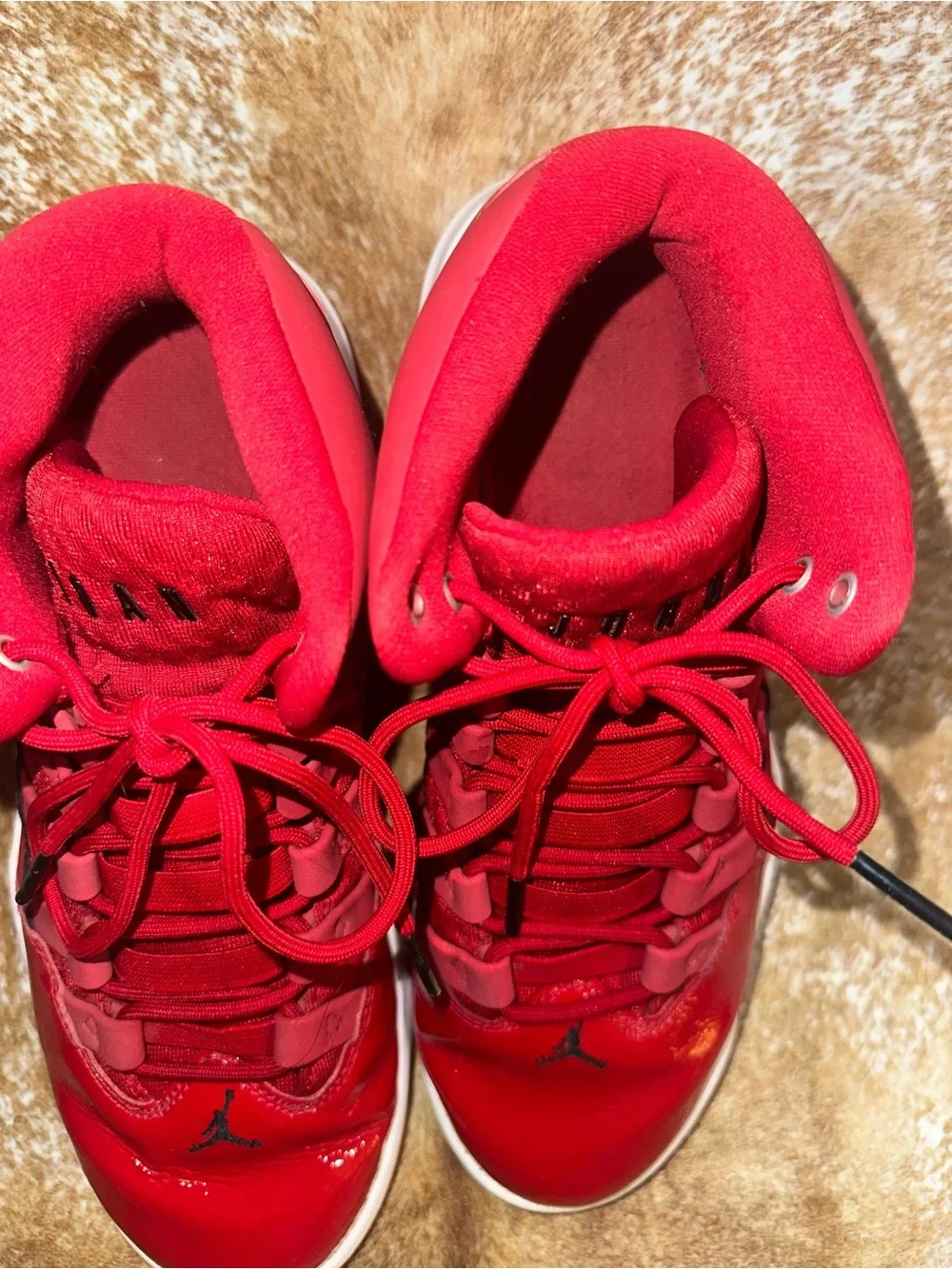 Jordan tongue sole logo
