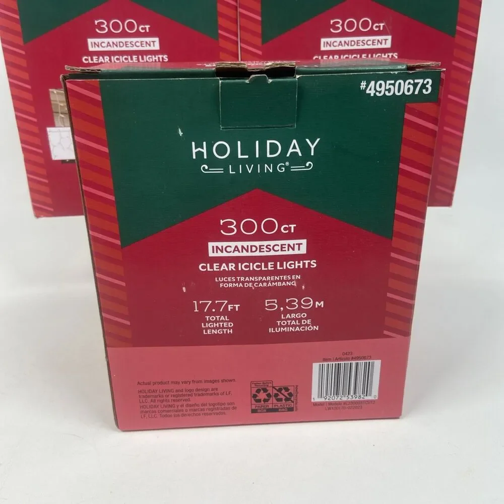 Holiday Time lot white