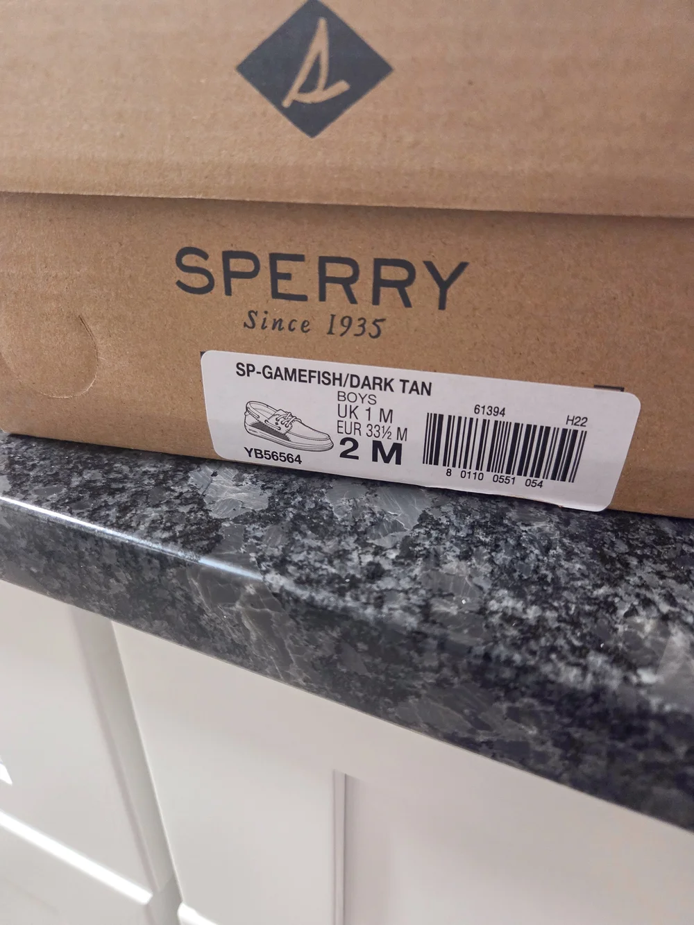 Sperry boy gamefish