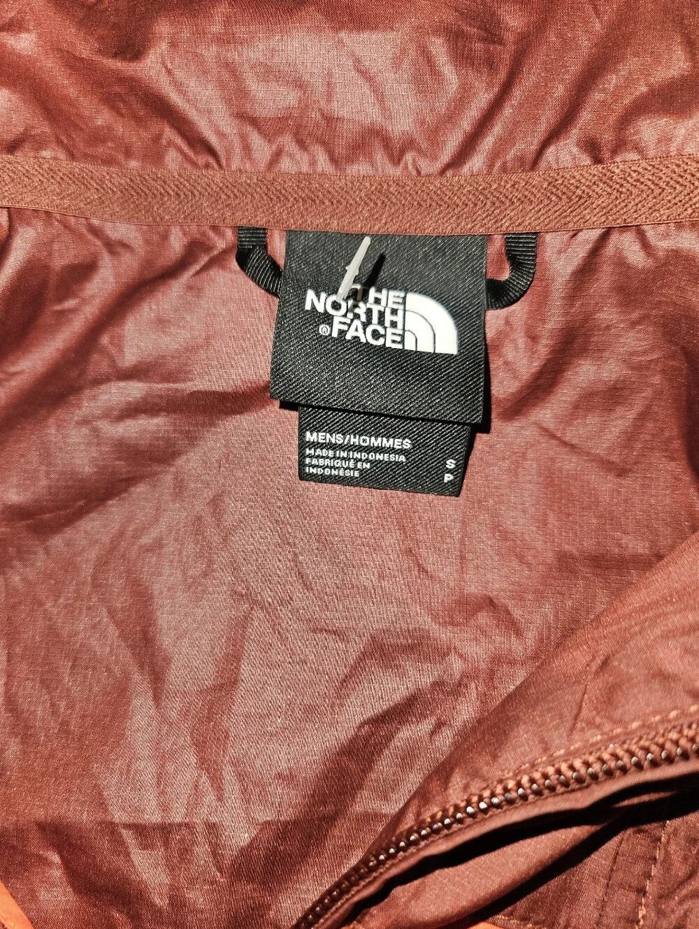 The North Face Fanorak WindWall Pullover Jacket Red Burgundy Men’s Small