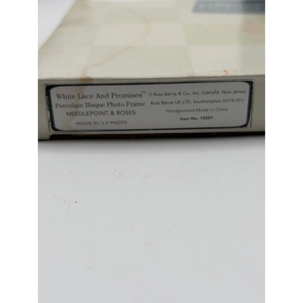 Russ Berrie measurements photo