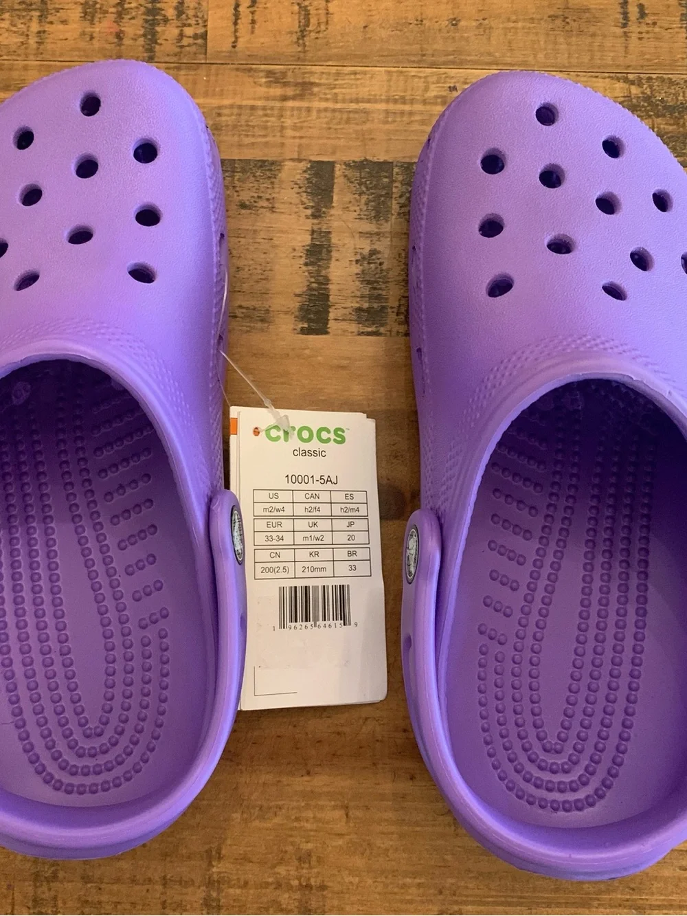 CROCS adult size