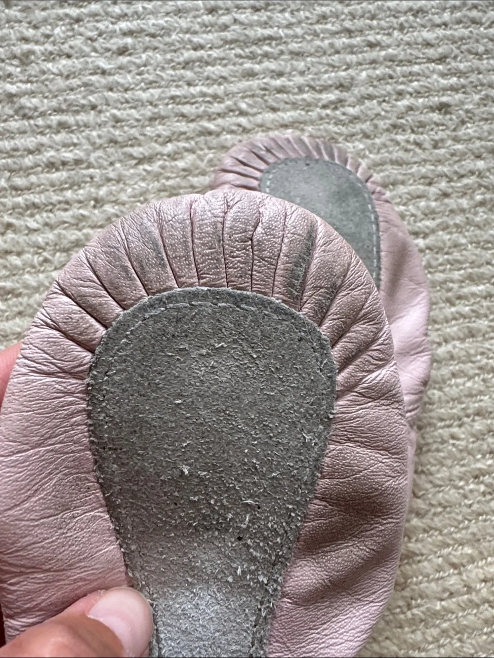 Bloch genuine leather