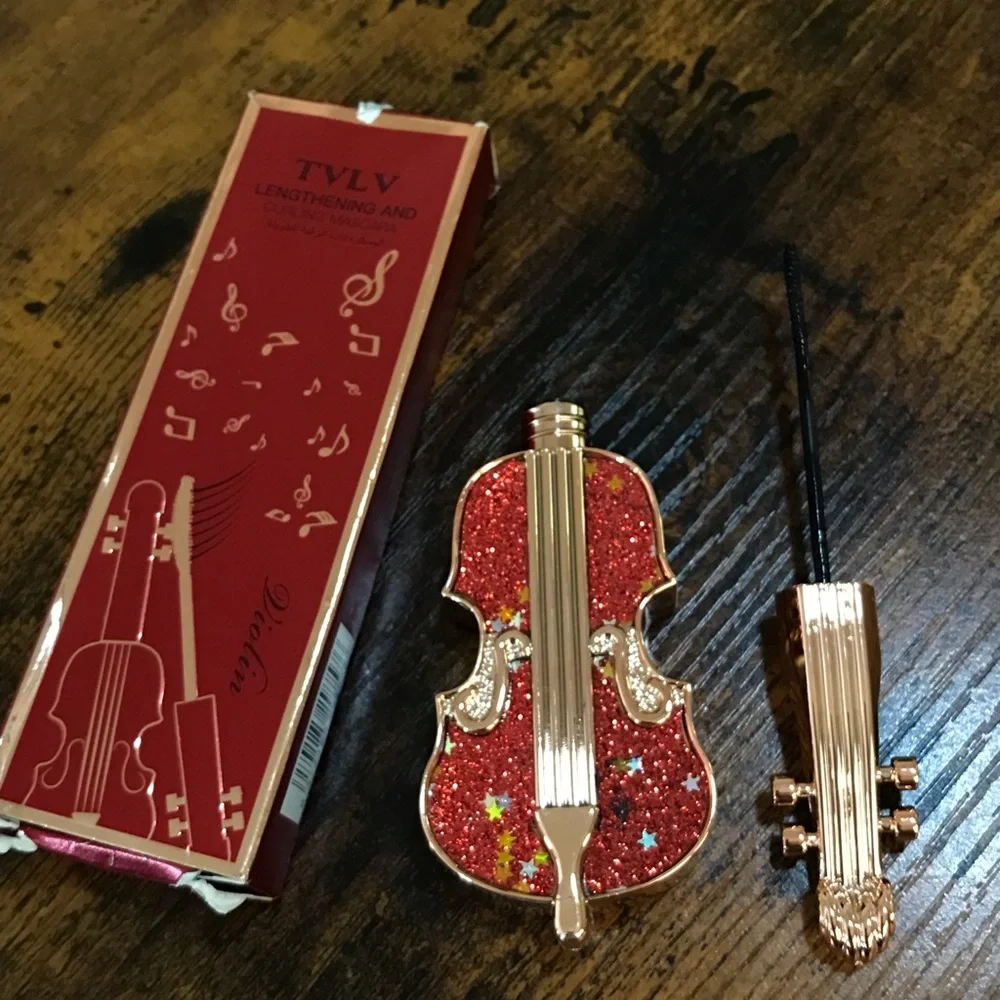 N/A red glitter