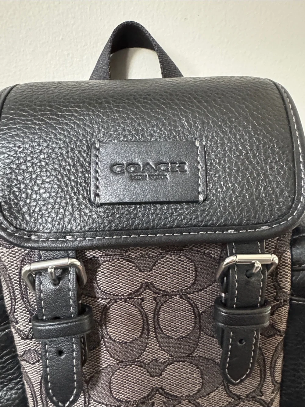 Coach compact backpack