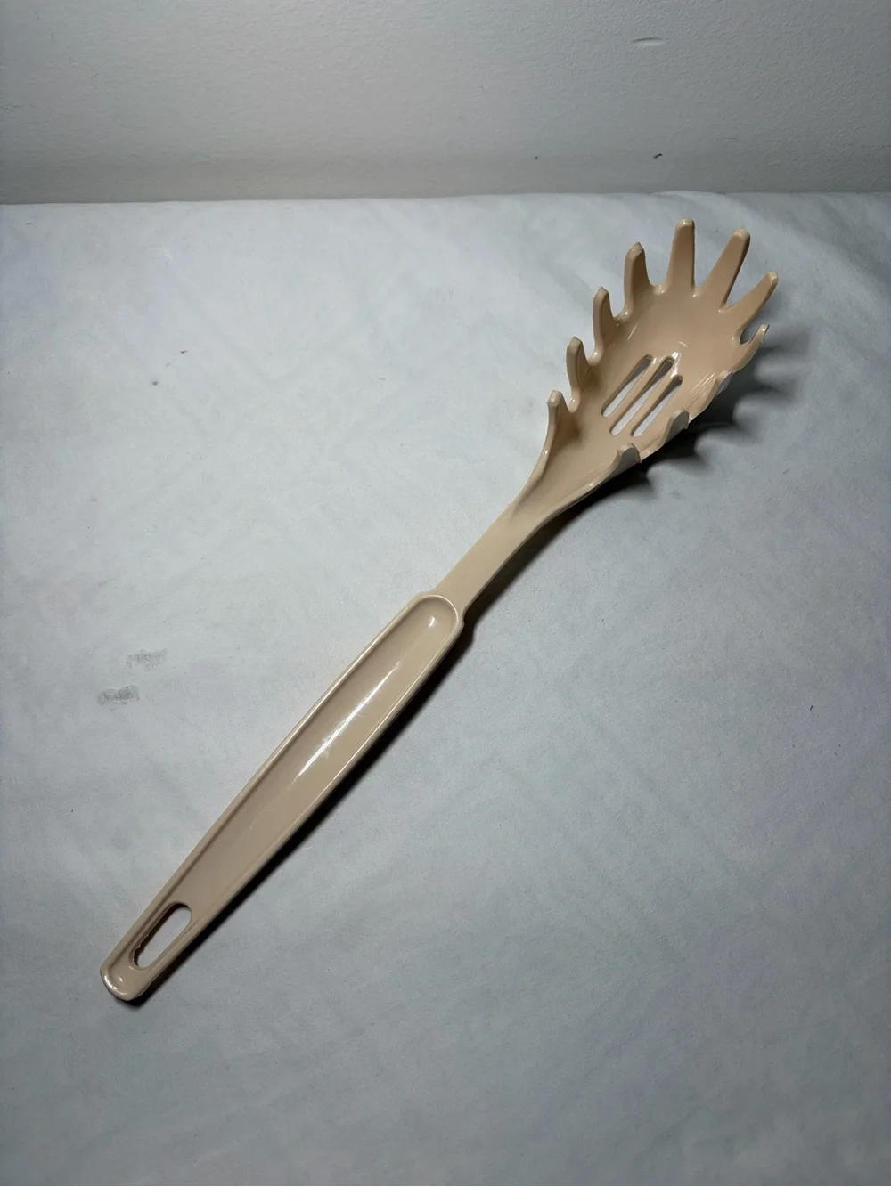 Beige Pasta Server Spoon - Versatile Kitchen Utensil by EKCO USA