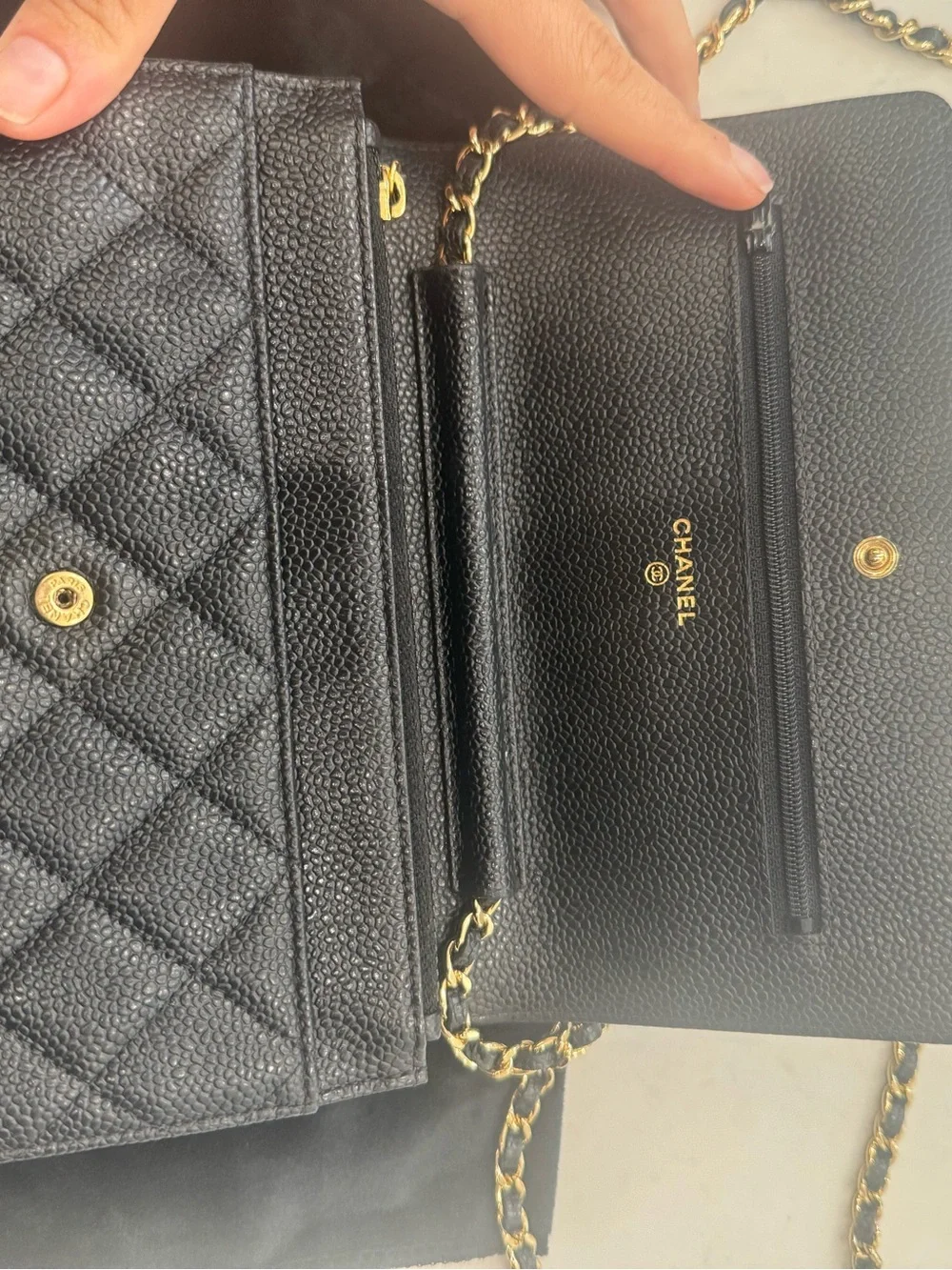 CHANEL authentic wallet