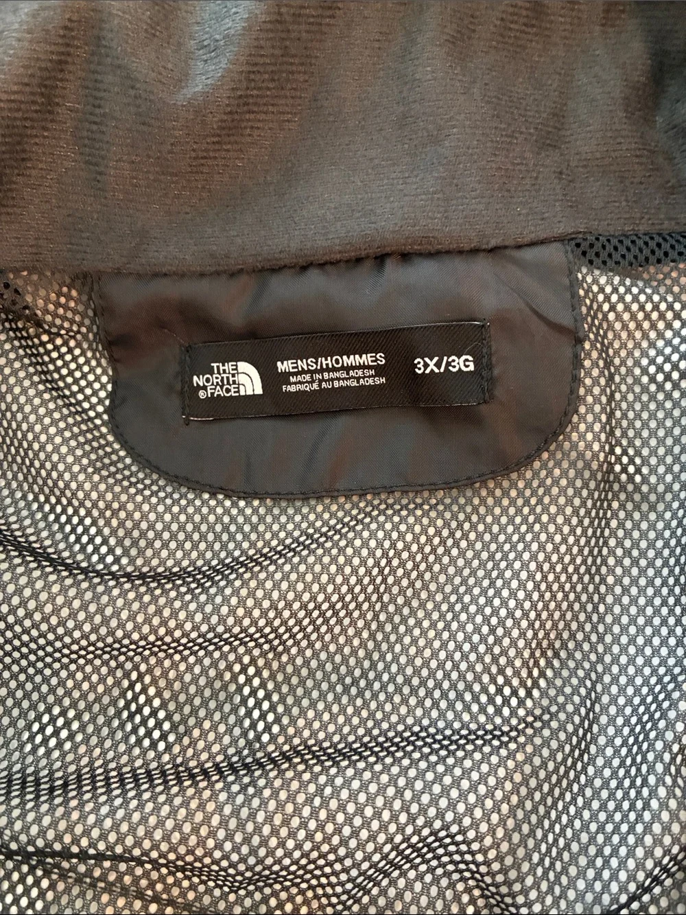 The North Face lightweight rain