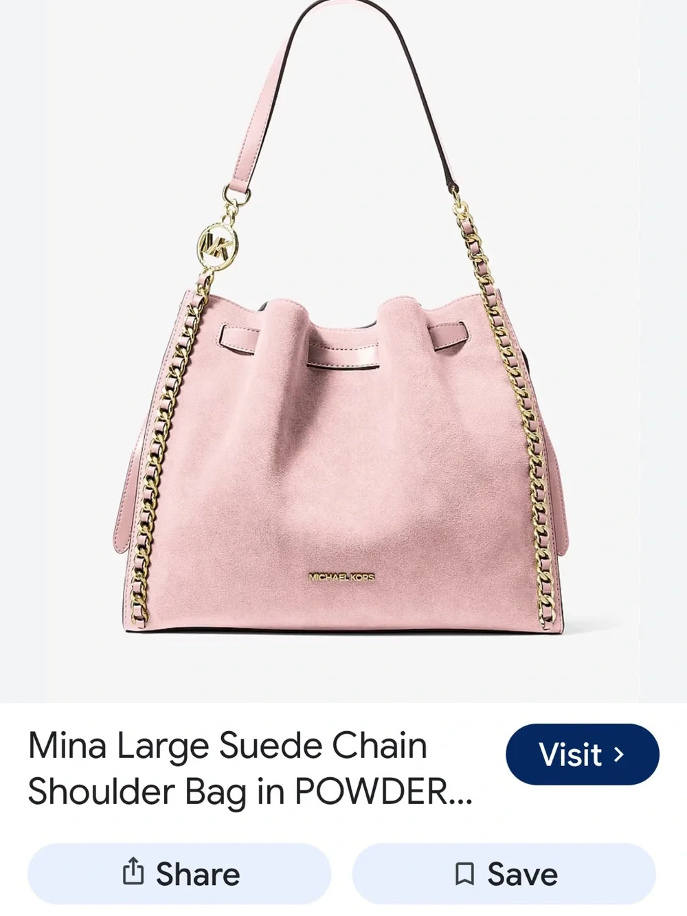 Michael Kors reposhing this