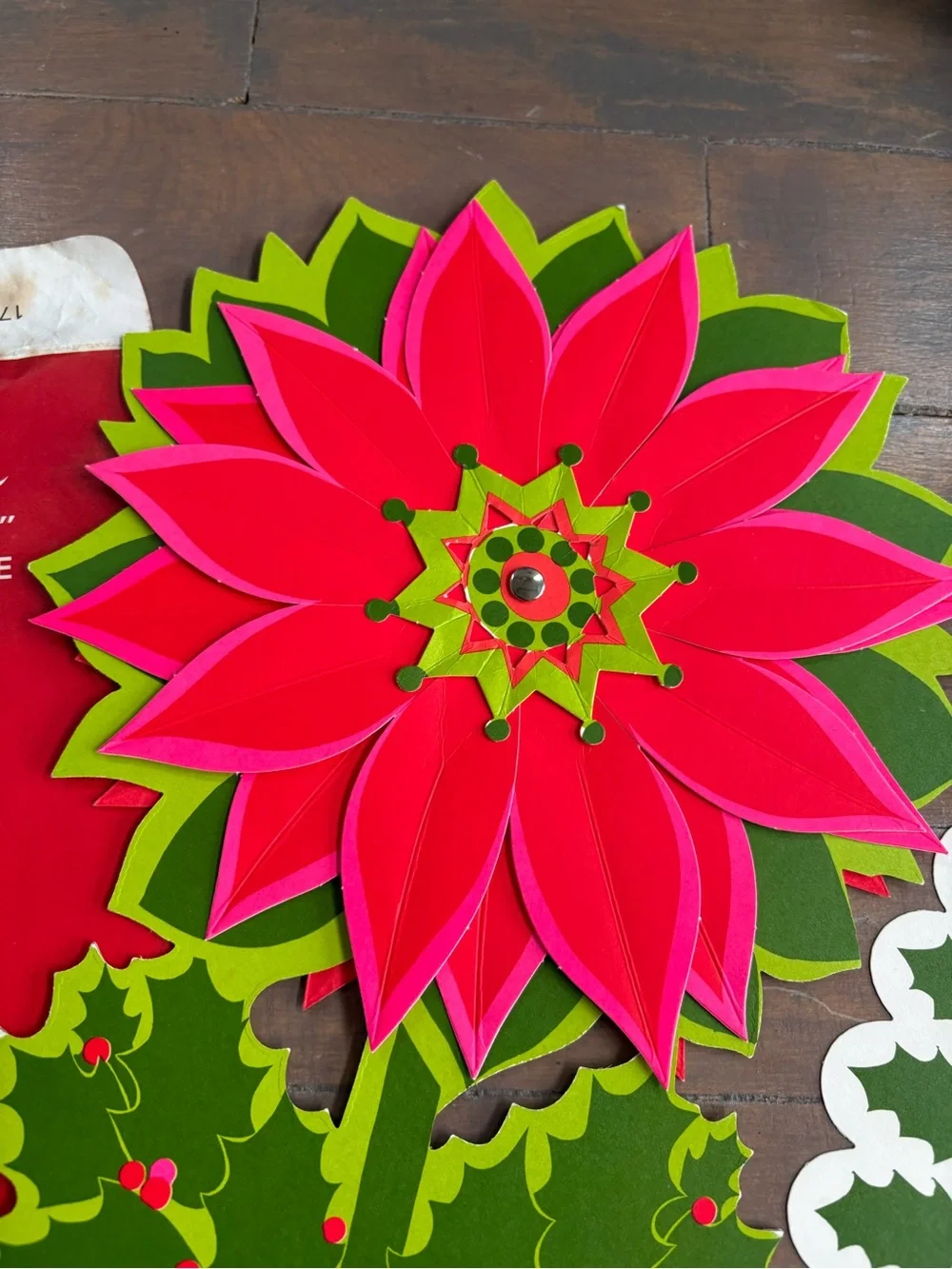 Hallmark colorful paper