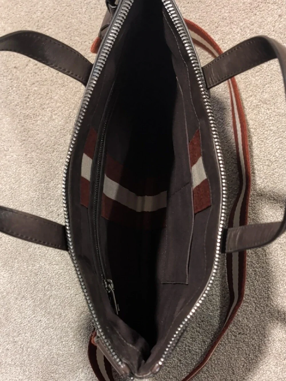 Bally authentic brown