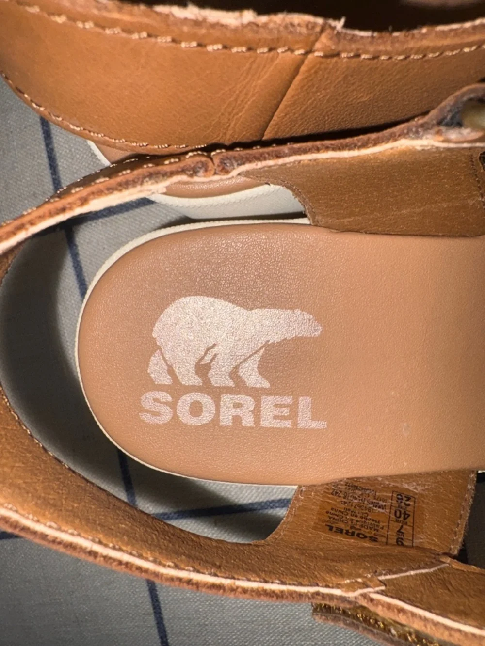 Sorel platform sandals