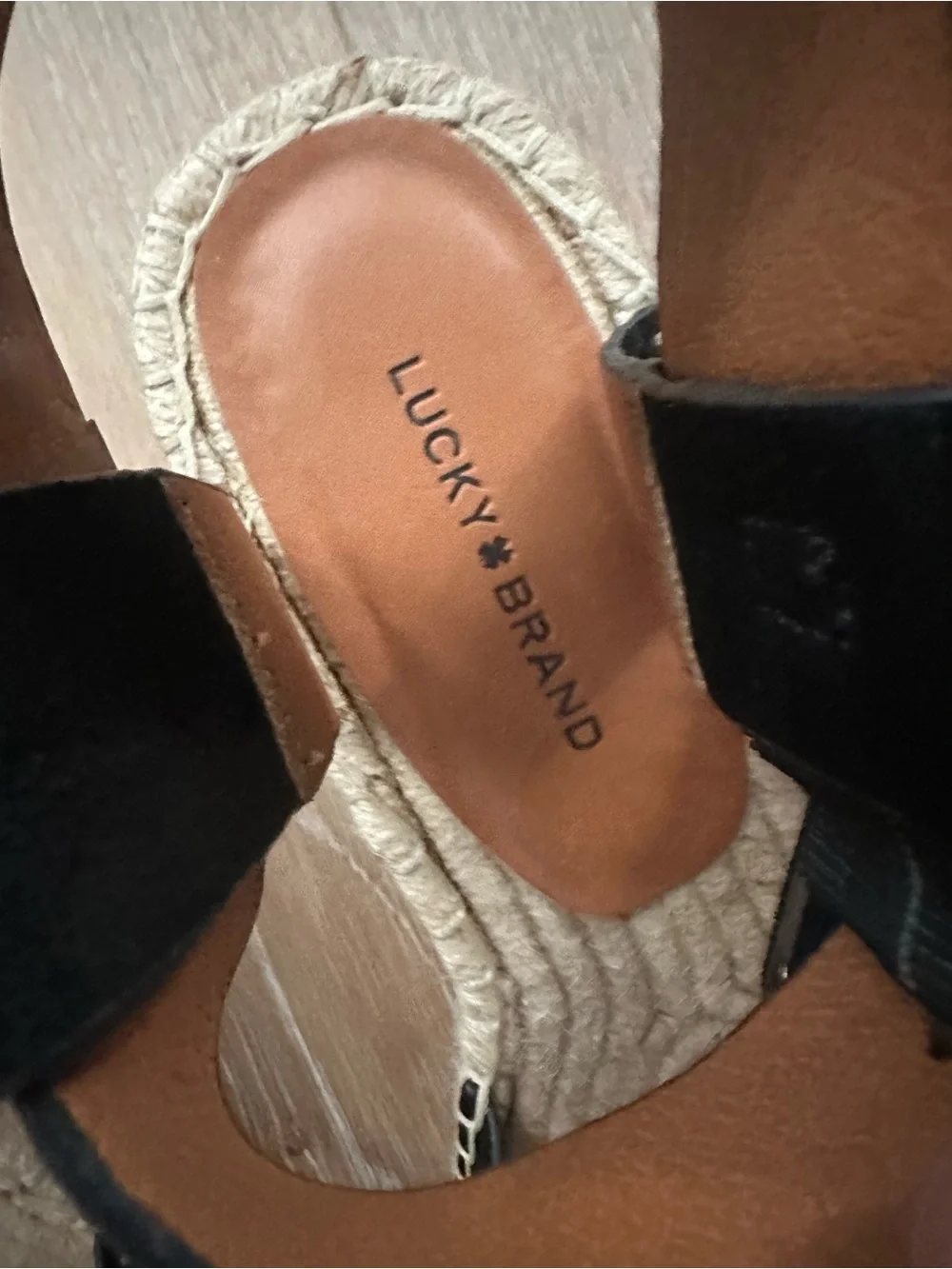 Lucky Brand wrapped straps