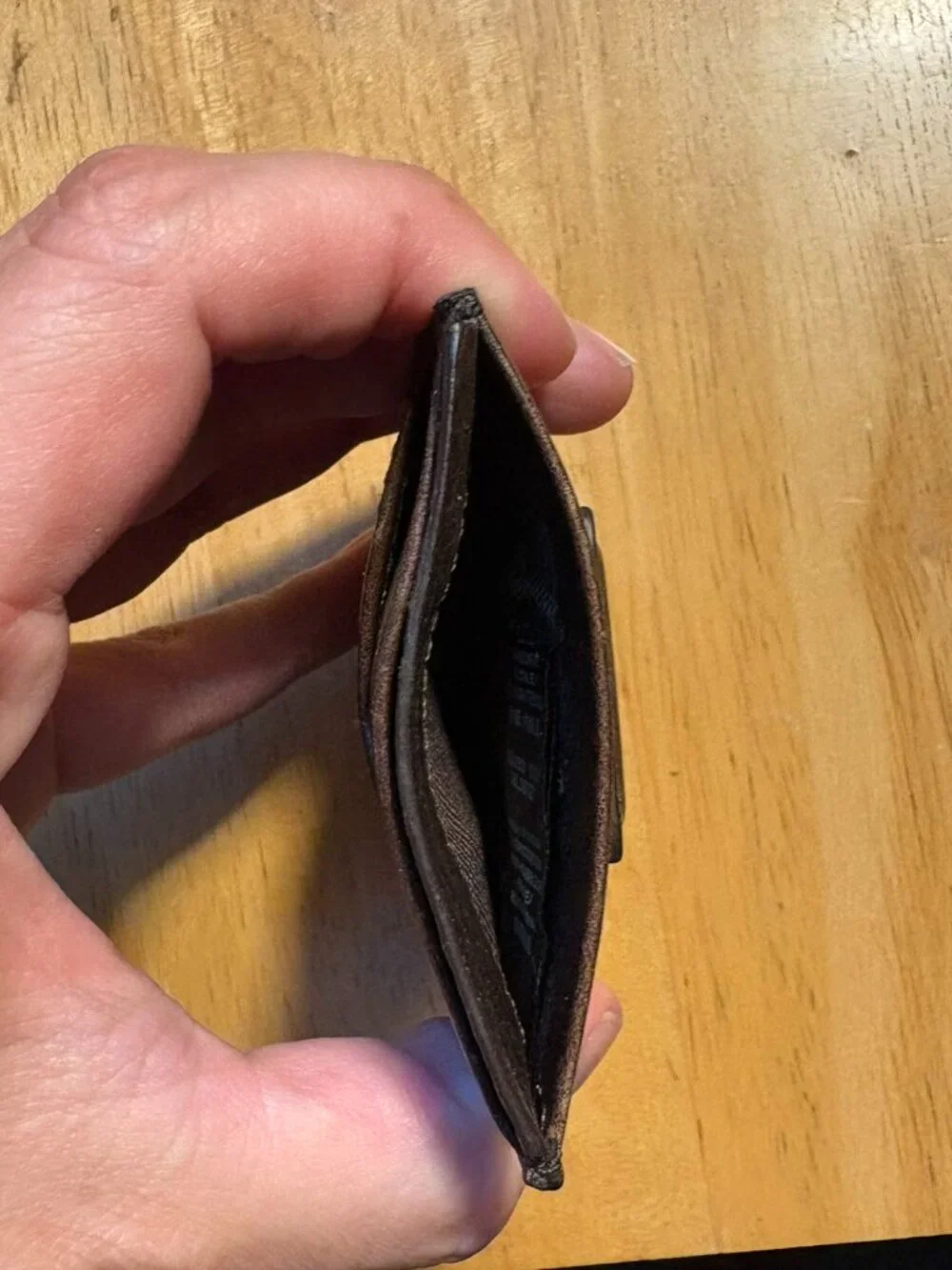 Fossil money clip