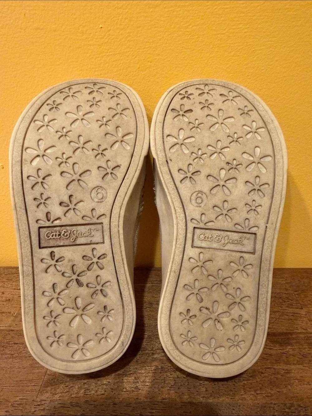 Cat & Jack glitter slip