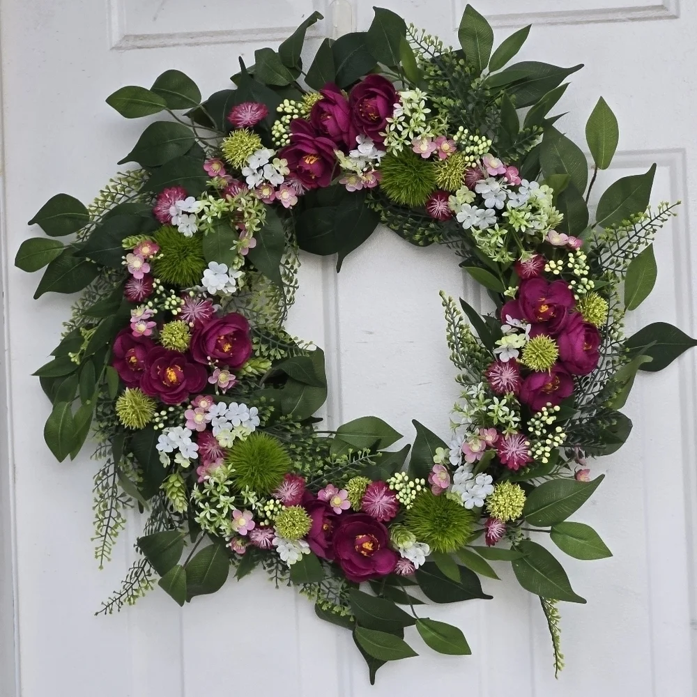 Handmade charming wreath