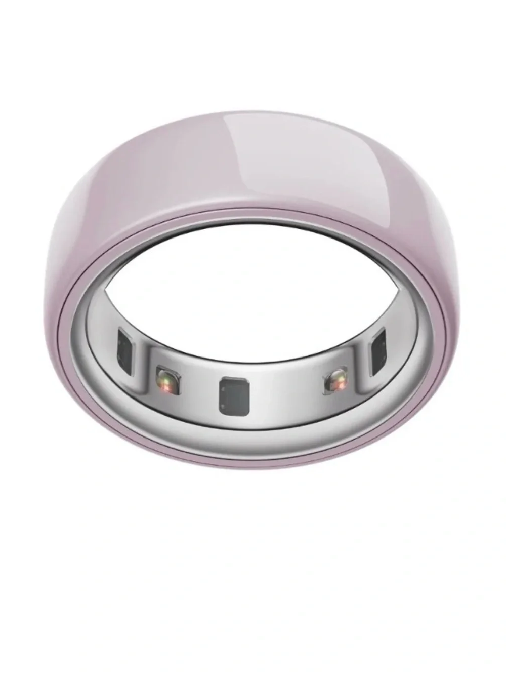 Oura Ceramic 4 Smart Ring in Petal Pink