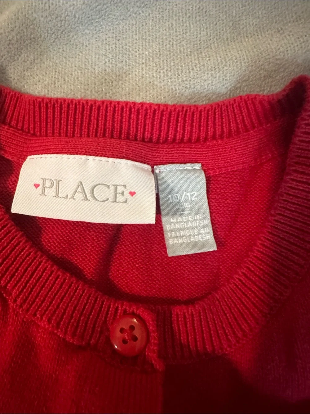 The Childrens Place classic red