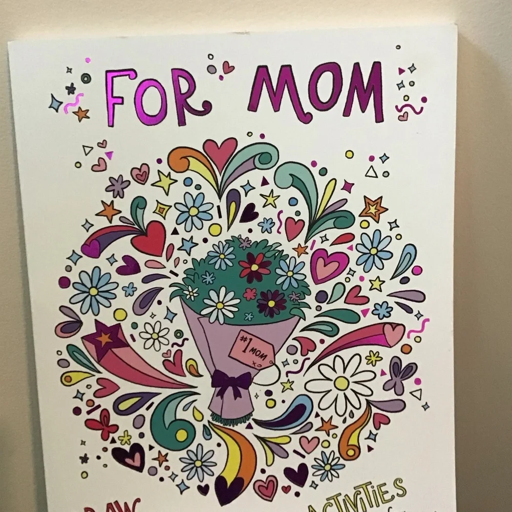 Best Mom Ever‎ Coloring Activity Book For Mother Day Fun