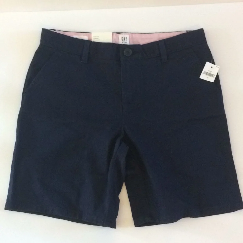 Gap Kids‎ Navy Blue Classic Chino Bermuda Shorts
