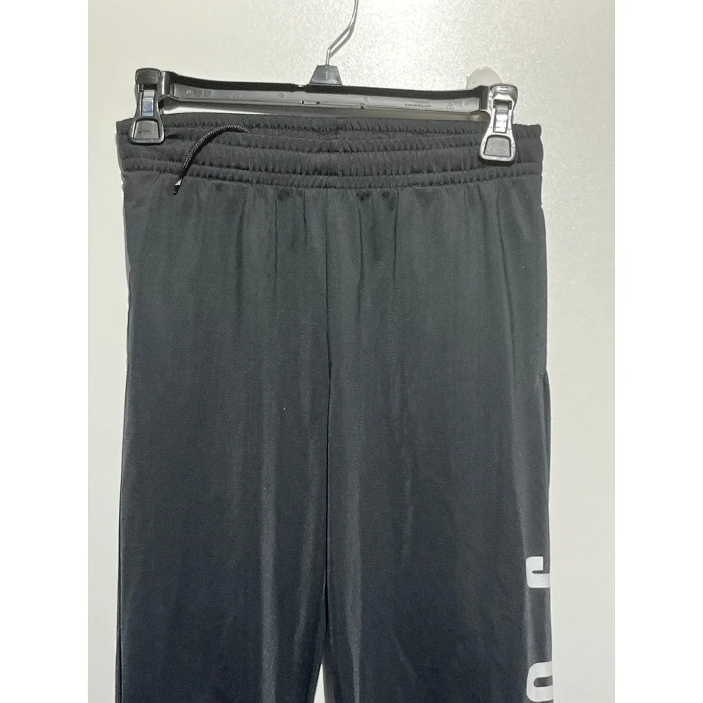 Jordan Jumpman Air Tapered Sweatpants Black Red Logo Mens Joggers 35in Length