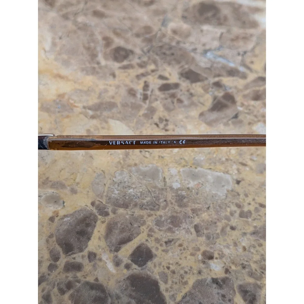 Versace eyeglasses brown light