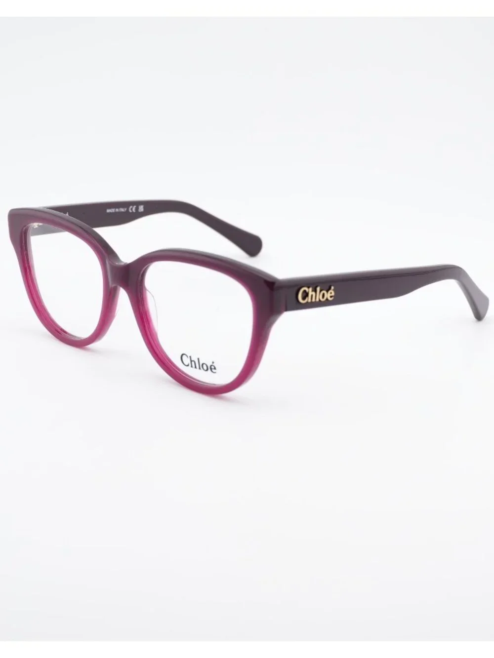 Chloe CH0243O 007 Eyeglasses Bordeaux 53mm Square Frame