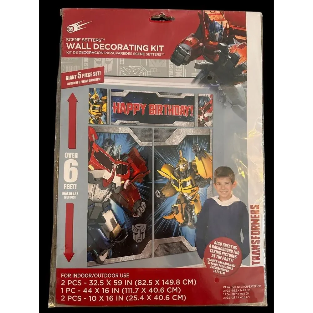 Transformers wall decorating