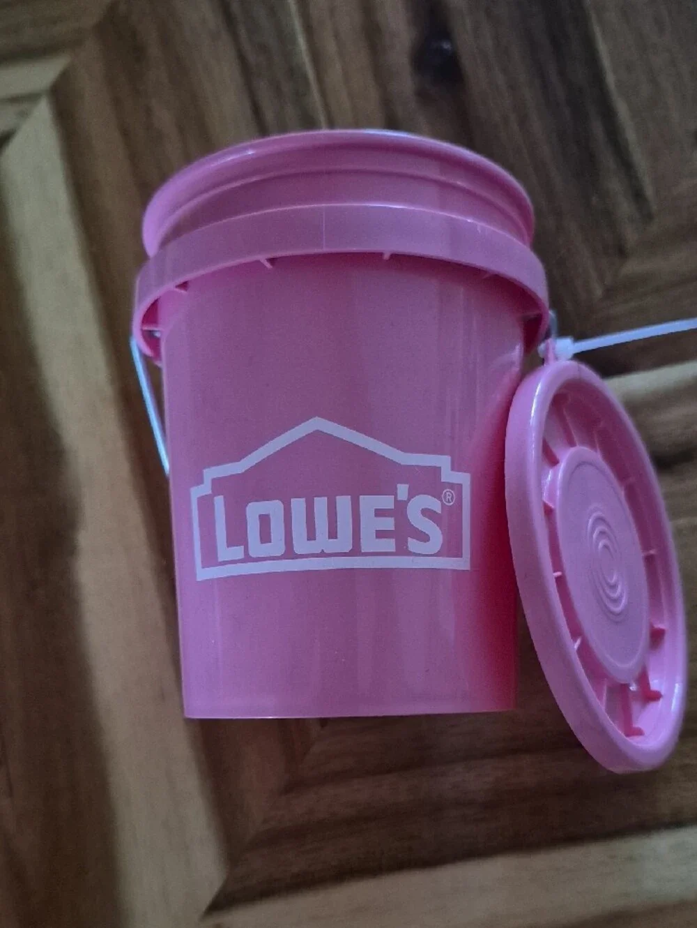 Colorful Lowes Mini Buckets - Pink, Blue, Teal