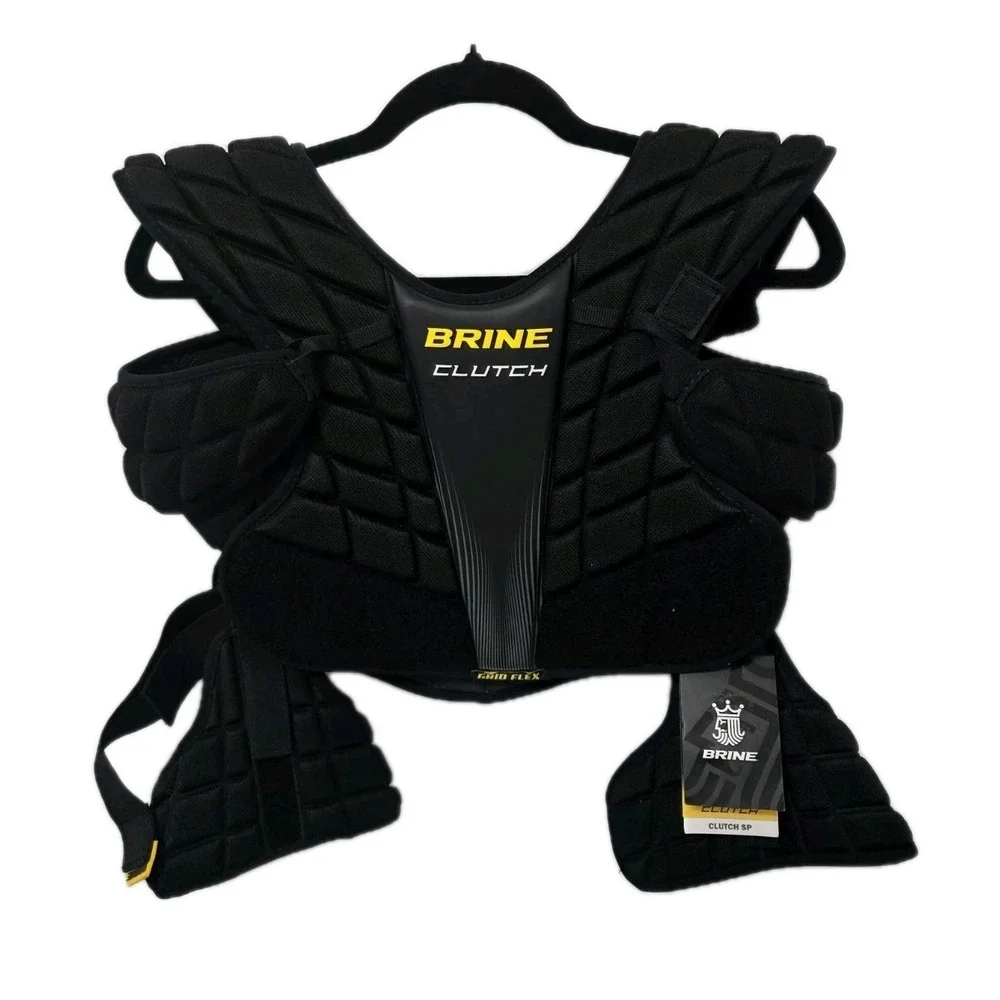 Brine Clutch SP Lacrosse‎ Shoulder Pads NWT Black Adult Adjustable 🥍