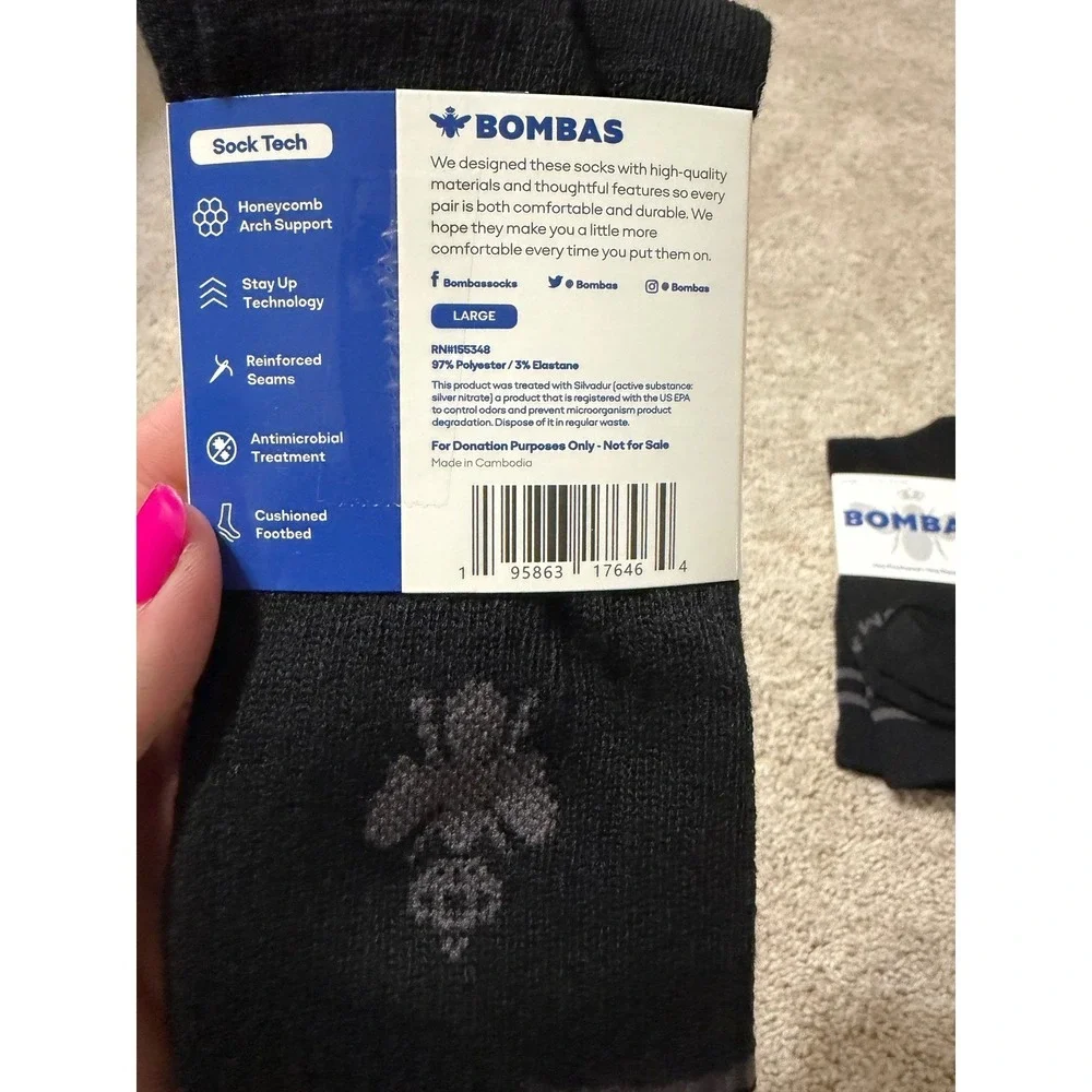Bombas men black