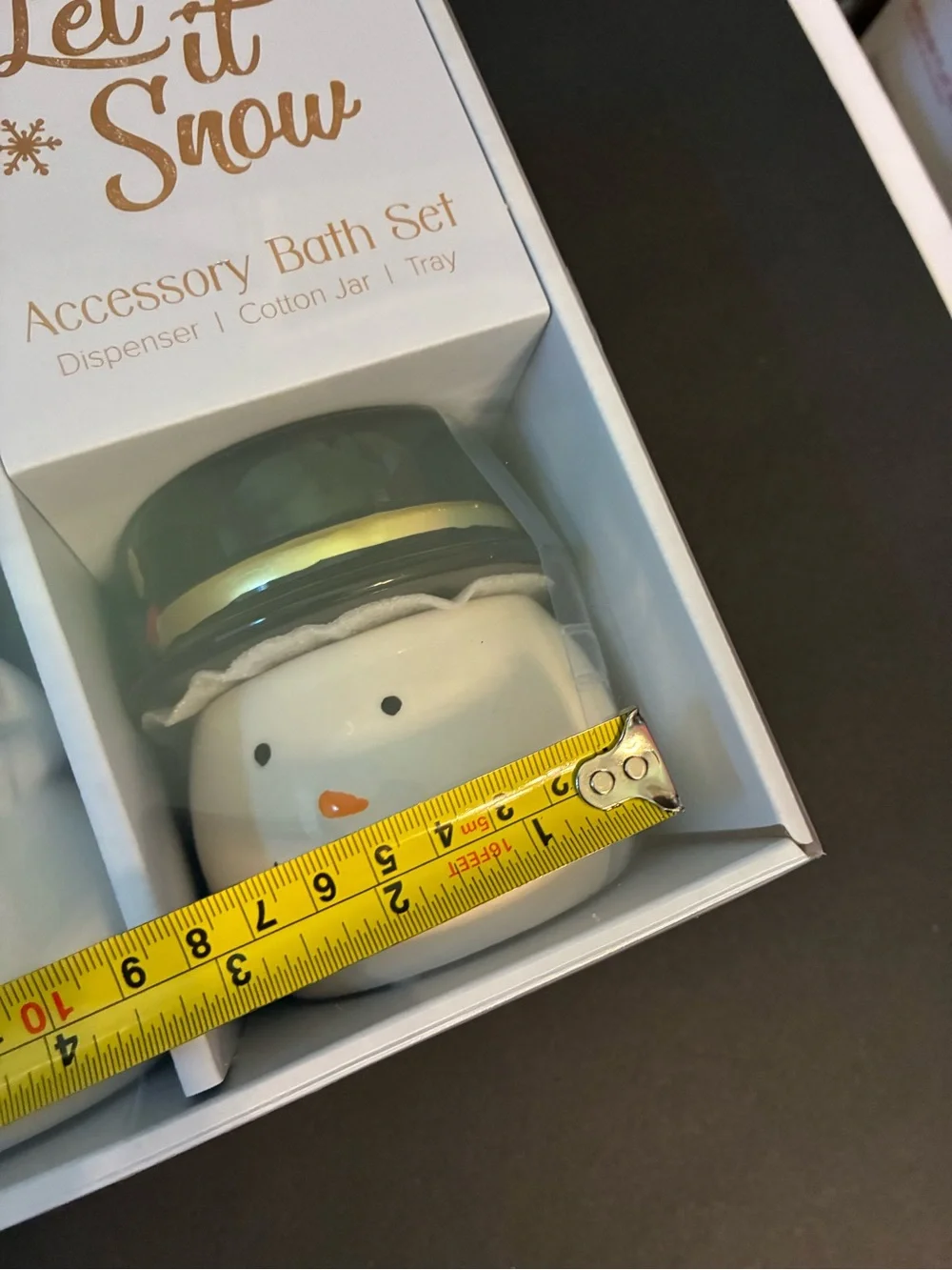 N/A snowman bath